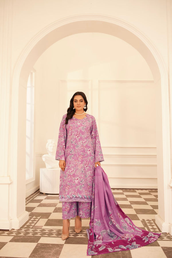 3PC - KHADDAR - ALLOVER