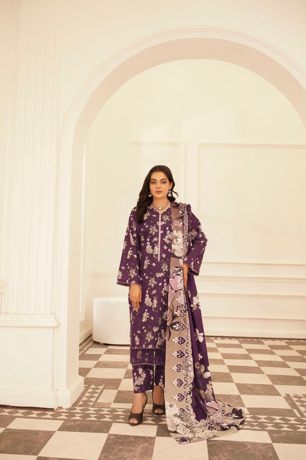 3PC - KHADDAR - ALLOVER