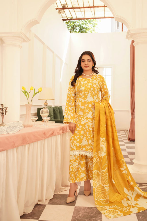 3PC - KHADDAR - ALLOVER