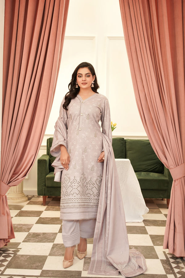 3PC - DHANAK - JASMINE COLLECTION