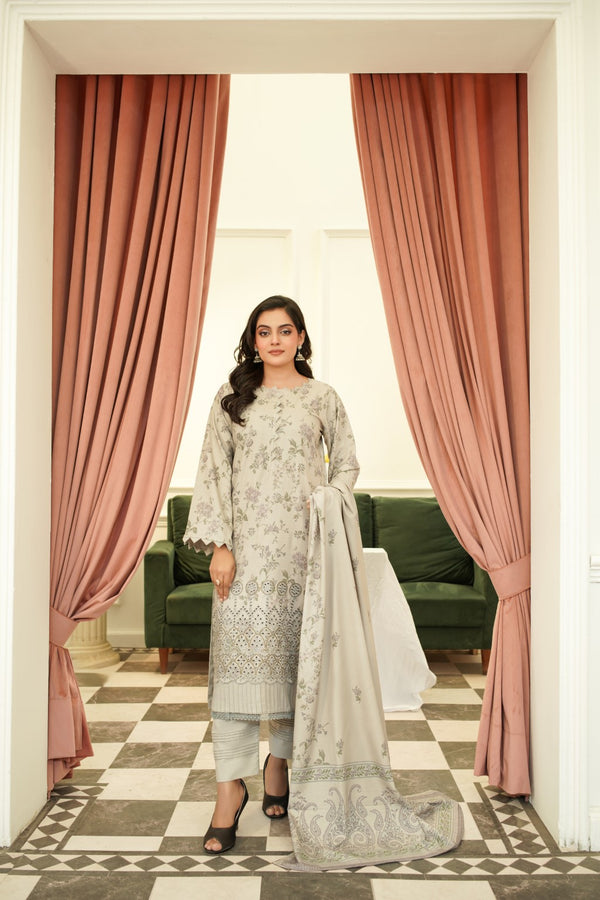 3PC - DHANAK - JASMINE COLLECTION