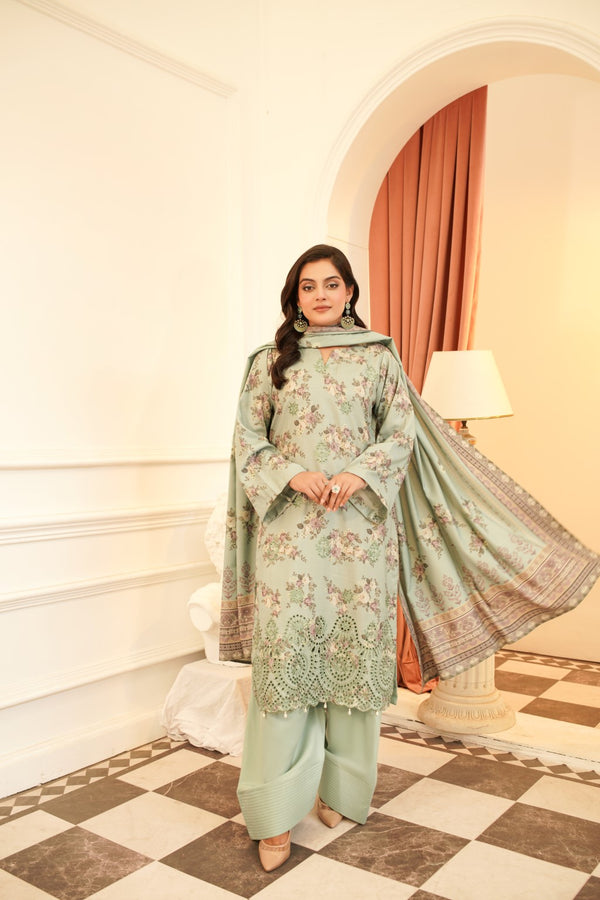 3PC - DHANAK - JASMINE COLLECTION