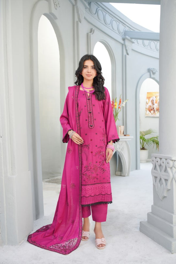 3PC - EMBROIDERED - ALLURE COLLECTION